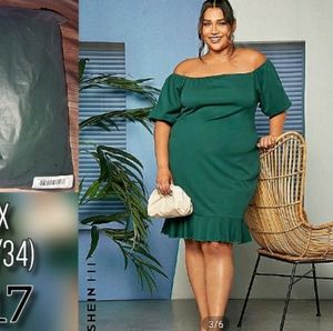 Shein Fit + Off the Shoulder Flowy Dress